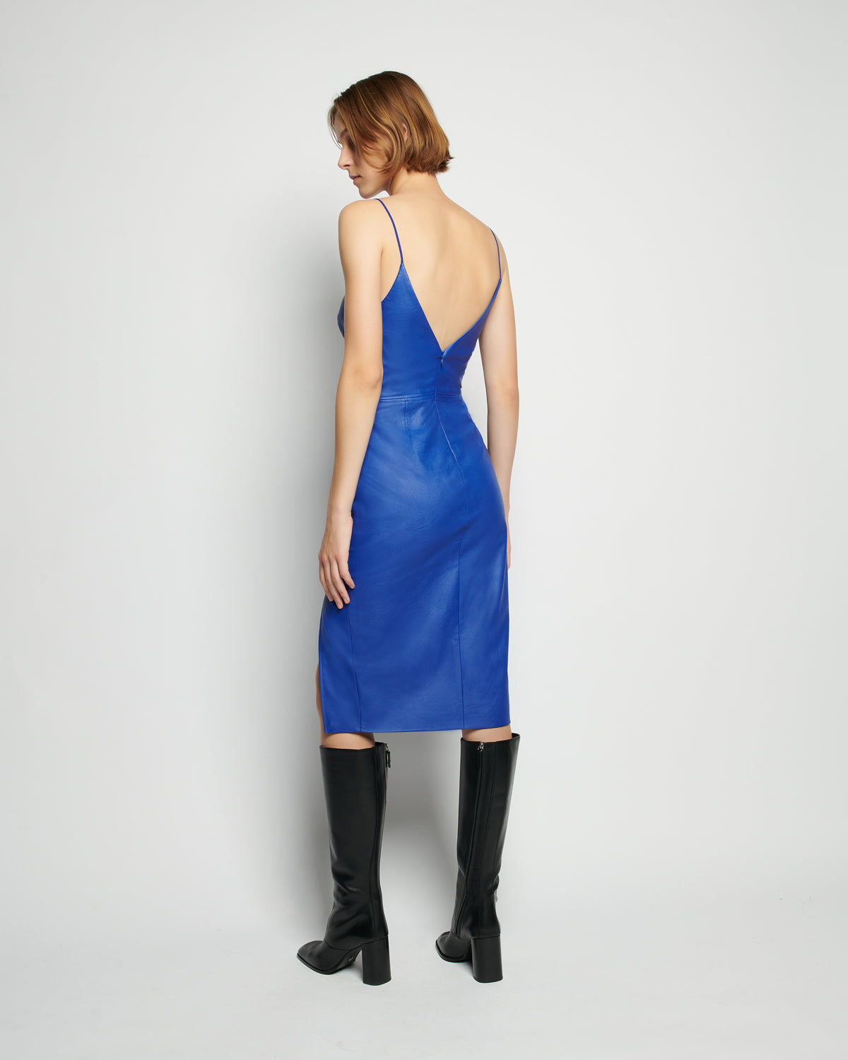 Serena Eco Leather Dress